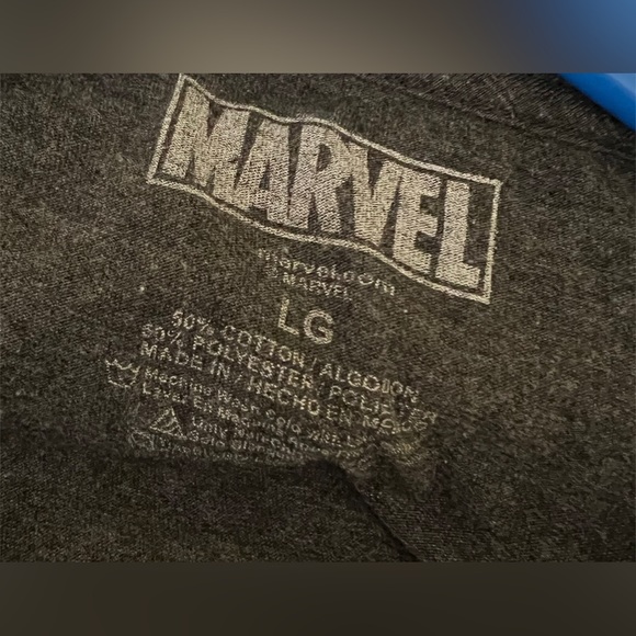 Marvel Deadpool T Shirt / Men’s Large/ Gray / Cotton Blend / Tacos Deadpool - Picture 5 of 5